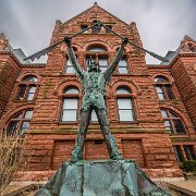 2024-04-03_287475_WTA_R5 The LaPorte County Indiana Courthouse is a historic county courthouse in La Porte, Indiana, the county seat of LaPorte County. It was designed by Brentwood S....