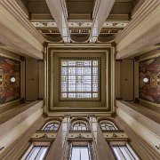 2024-04-04_290028_WTA_R5-HDR The Kenosha County Courthouse and Jail is located in Kenosha, Wisconsin in the United States. The site was added to the National Register of Historic Places in...