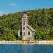 2012-07-02_08-51_04988_WTA_5DM3 The Grand Island East Channel Light is a lighthouse located just north of Munising, Michigan (latitude 46° 27.010' longitude -86° 37.345') and was intended to...