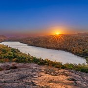 2024-10-18_495754_WTA_R5m2-HDR Fall Colors - Day 6 Silver City to Iron Mountain Lake of the Clouds, located in Michigan’s Porcupine Mountains Wilderness State Park in the Upper Peninsula, is...