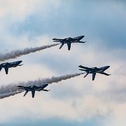 2017-08-31_135783_WTA_5DM4 The Blue Angels is the United States Navy's flight demonstration squadron, with aviators from the Navy and Marines. The Blue Angels team was formed in 1946,...