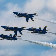 2017-08-31_136014_WTA_5DM4 The Blue Angels is the United States Navy's flight demonstration squadron, with aviators from the Navy and Marines. The Blue Angels team was formed in 1946,...