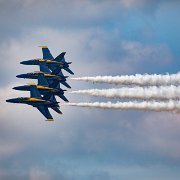 2017-08-31_136133_WTA_5DM4 The Blue Angels is the United States Navy's flight demonstration squadron, with aviators from the Navy and Marines. The Blue Angels team was formed in 1946,...