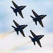 2017-08-31_136629_WTA_5DM4 The Blue Angels is the United States Navy's flight demonstration squadron, with aviators from the Navy and Marines. The Blue Angels team was formed in 1946,...