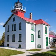 2010-10-17_12-50_06916_WTA_5DM2-2 Grand Traverse Light is a lighthouse in the U.S. state of Michigan, located at the tip of the Leelanau Peninsula, which separates Lake Michigan and Grand...