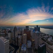 2018-09-01_36714_WTA_Phan4Pro - pano - 21 images - 15730x8676_0000 Detroit Sunrise