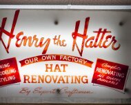 2017-08-07_126516_WTA_5DM4 Henry the Hatter Store - Detroit, Michigan. Henry Komrofsky had worked as a hatter at the John C. Hartz shop before deciding to open up his own shop. Gustave...