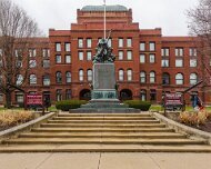 2024-04-03_287783_WTA_R5 In 1837 the Kane County offices were moved out of Herrington's Tavern into a new Courthouse on the corner of 4th and State Streets in Geneva. Total construction...