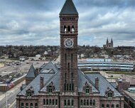 2024-04-07_304912_WTA_Mavic 3 Construction began on the first Minnehaha County Courthouse in 1889. The building is a product of local architect Wallace L. Dow, who designed many local...