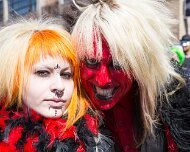 2014-03-23_13-26_10787_WTA_5DM3 The Marche du Nain Rouge The founder of Detroit, Antoine de la Mothe Cadillac, met a fortune teller in 1701 who told him his dreams about a red devil were of...