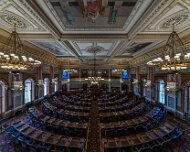 2025-10-04_415364_WTA_R5m2-HDR The Kansas State Capitol in Topeka is a monumental example of 19th-century American civic architecture, constructed over a period of 37 years from 1866 to 1903....