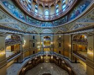 2025-10-04_415483_WTA_R5m2-HDR The Kansas State Capitol in Topeka is a monumental example of 19th-century American civic architecture, constructed over a period of 37 years from 1866 to 1903....