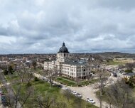 2024-04-08_310930_WTA_Mavic 3 The South Dakota State Capitol is the state capitol building of the U.S. state of South Dakota. Housing the South Dakota State Legislature, it is located in the...