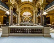 2024-04-04_290305_WTA_R5 The Wisconsin State Capitol, located in Madison, stands as an iconic symbol of the state's political history and architectural grandeur. Designed by George B....