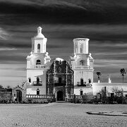 2018-03-24_33980_WTA_5DM4 Mission San Xavier del Bac is a historic Spanish Catholic mission located about 10 miles (16 km) south of downtown Tucson, Arizona, on the Tohono O'odham San...