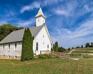 2025-09-12_339600_WTA_R5m2 The Buckhorn Church, located near Maquoketa in Jackson County, Iowa, is one of the few remaining landmarks of the once-bustling rural community of Buckhorn....