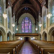 2019-10-13_20387_WTA_5D Mark IV_HDR Jefferson Avenue Presbyterian Church. Located in Detroit's Indian Village neighborhood, the church was designed by legendary Detroit architect Wirt C. Rowland,...