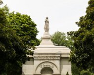 2014-07-05_22094_WTA_5DM3 Mount Elliott Cemetery - History - Detroit's Catholic community was originally heavily French in character. However, near the beginning of the 19th century,...