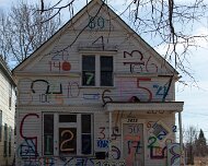 2012-03-11_14-20_17731_WTA_5DM2 The Heidelberg Project is an outdoor art project in Detroit, Michigan. It was created in 1986 by artist Tyree Guyton and his grandfather Sam Mackey (