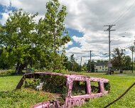 2013-08-13_14-47_29515_WTA_5DM3 The Heidelberg Project is an outdoor art project in Detroit, Michigan. It was created in 1986 by artist Tyree Guyton and his grandfather Sam Mackey (