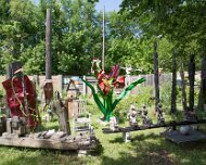 2013-08-13_14-49_29527_WTA_5DM3 The Heidelberg Project is an outdoor art project in Detroit, Michigan. It was created in 1986 by artist Tyree Guyton and his grandfather Sam Mackey (