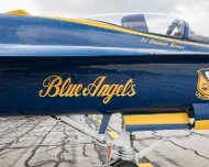2017-08-31_135464_WTA_5DM4 The Blue Angels is the United States Navy's flight demonstration squadron, with aviators from the Navy and Marines. The Blue Angels team was formed in 1946,...