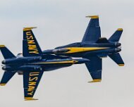 2017-08-31_135657_WTA_5DM4 The Blue Angels is the United States Navy's flight demonstration squadron, with aviators from the Navy and Marines. The Blue Angels team was formed in 1946,...