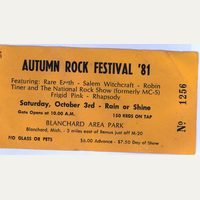 Ticket &mdash; Autumn Rock III