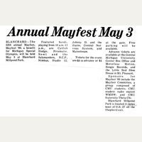 Before the show &mdash; Mayfest 1980