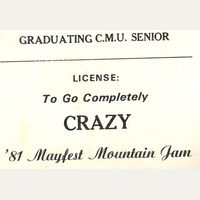 Senior pass &mdash; Mayfest 1981