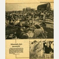 Mt Pleasant Sun, after the show &mdash; Mayfest 1982
